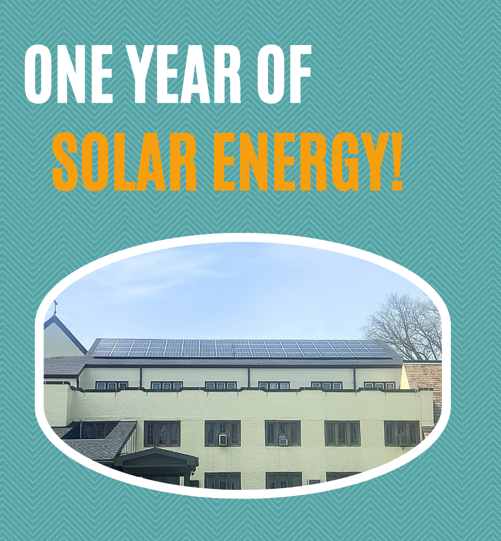 One Year of Solar Power at Fairmount!